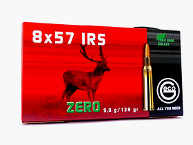 Geco 8x57 IRS Zero 9,0g/139gr Büchsenpatronen Bleifrei