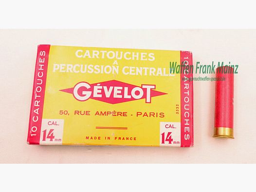 Gevelot, Frankreich .32/2,5'' (14mm) .32/2,5'' (14mm)
