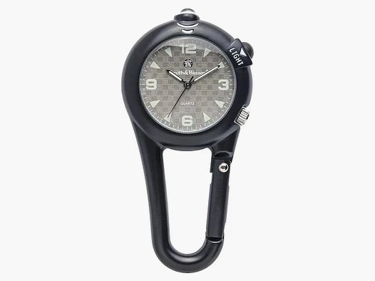 Smith & Wesson Smith&amp;Wesson Taschenuhr Carabiner Classic LED Light schwarz