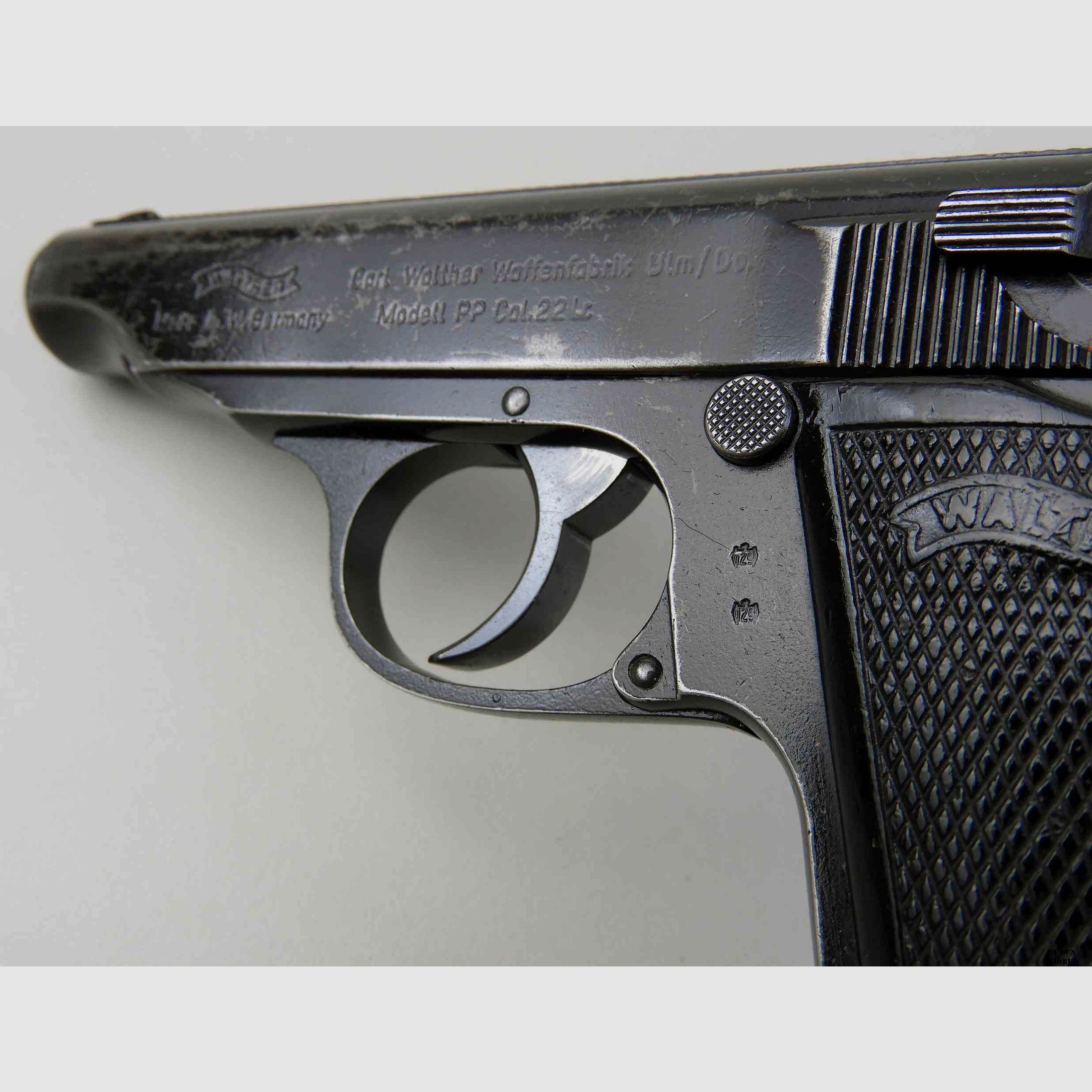 Pistole Walther mod. PP – L66A1 Ulster Defense Regiment Kal. 22 lr. Seriennr. 43530LR, Bild 6 von 11