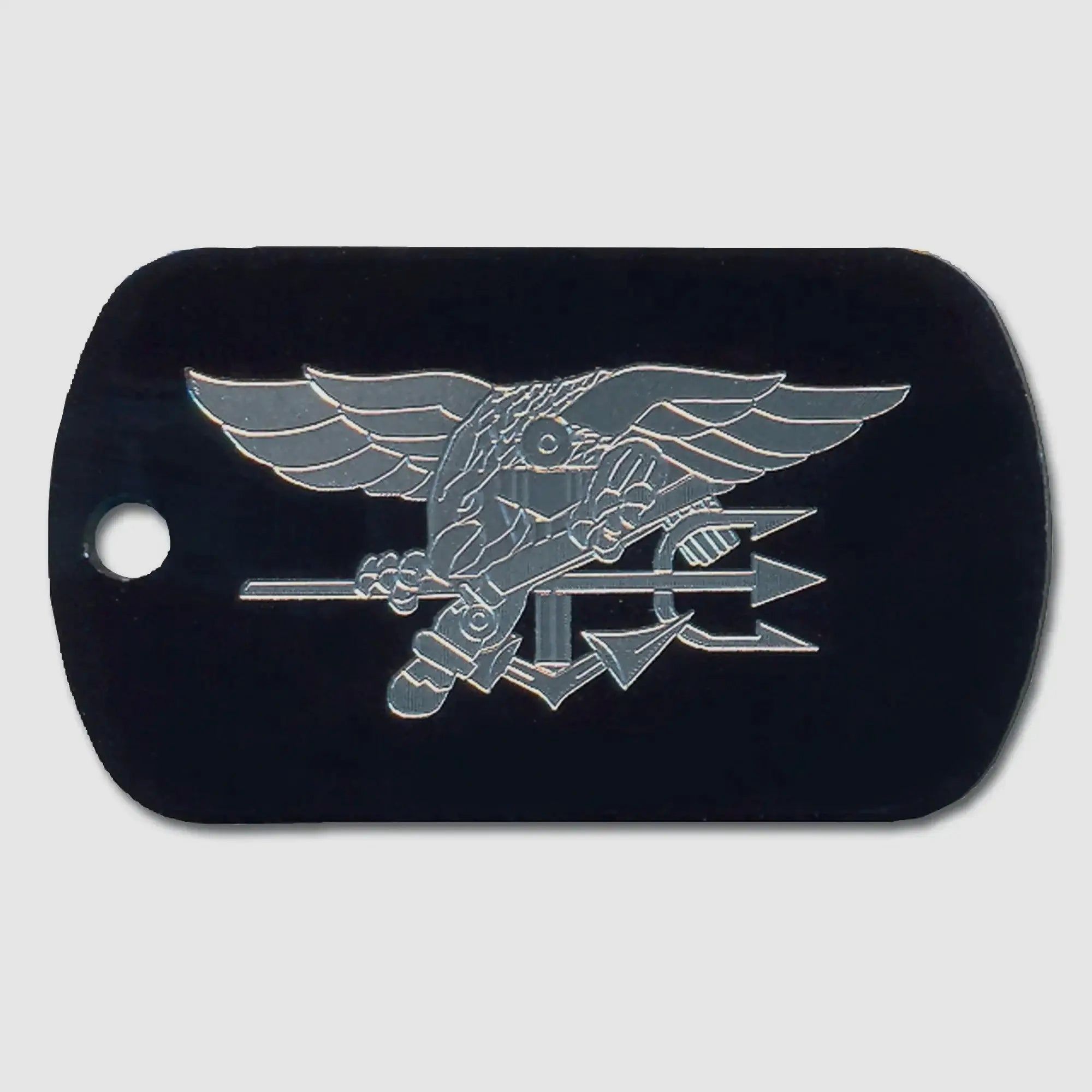 Bundeswehr Original Identification Tag with Engraving