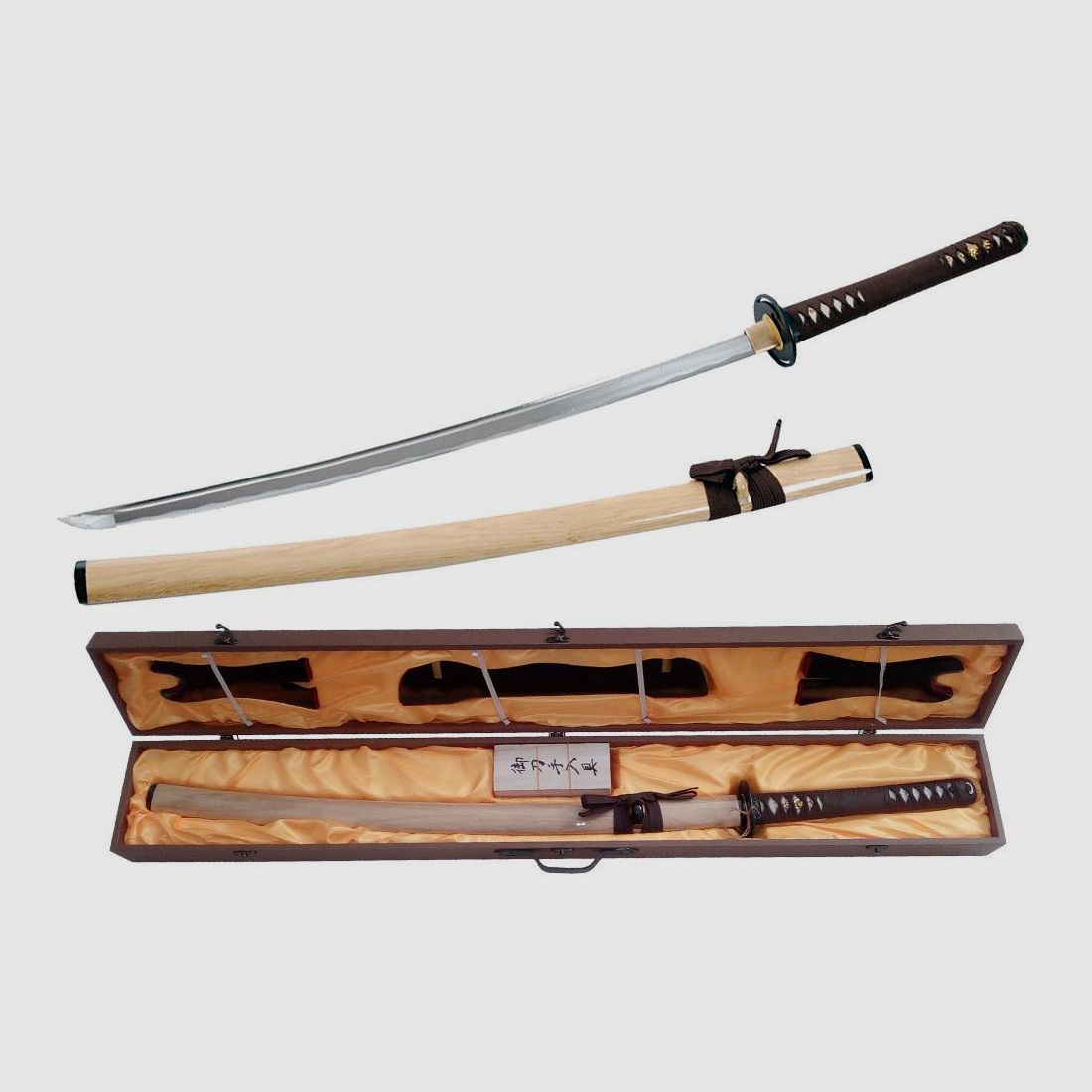 Katana Practical Negisa z pudełkiem na miecz