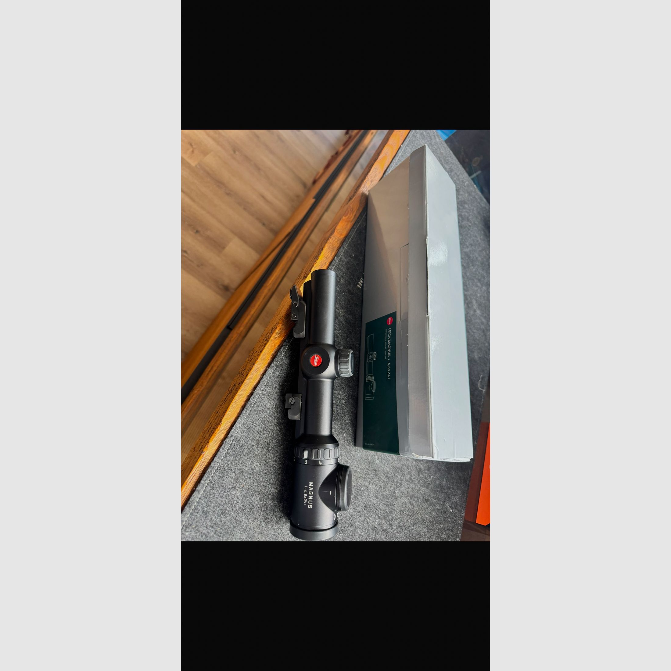 Leica Magnus 1-6,3x24 mit Sauer Schwengmontage