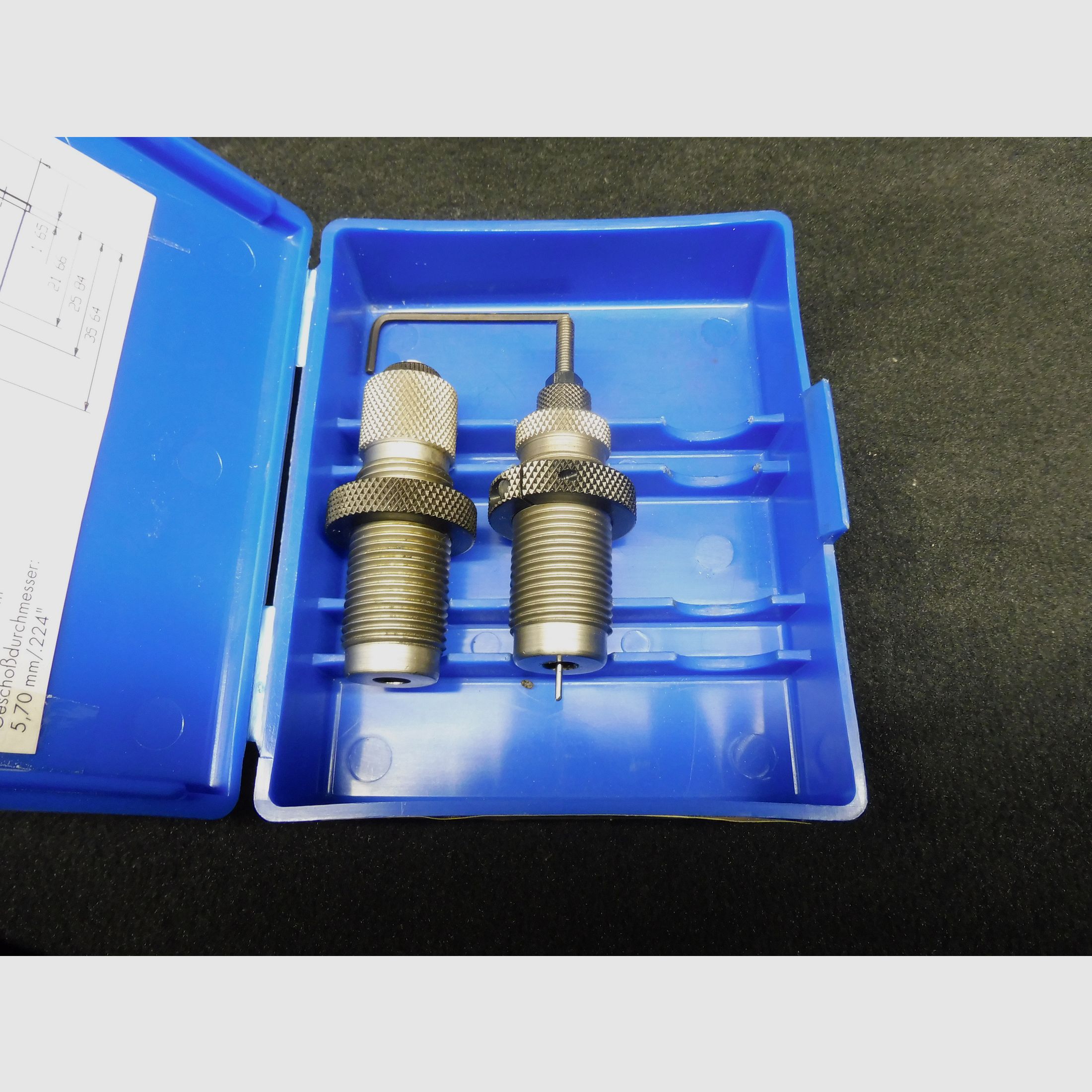 SIMPLEX-MATRIZENSATZ .22HORNET FL DIE SET