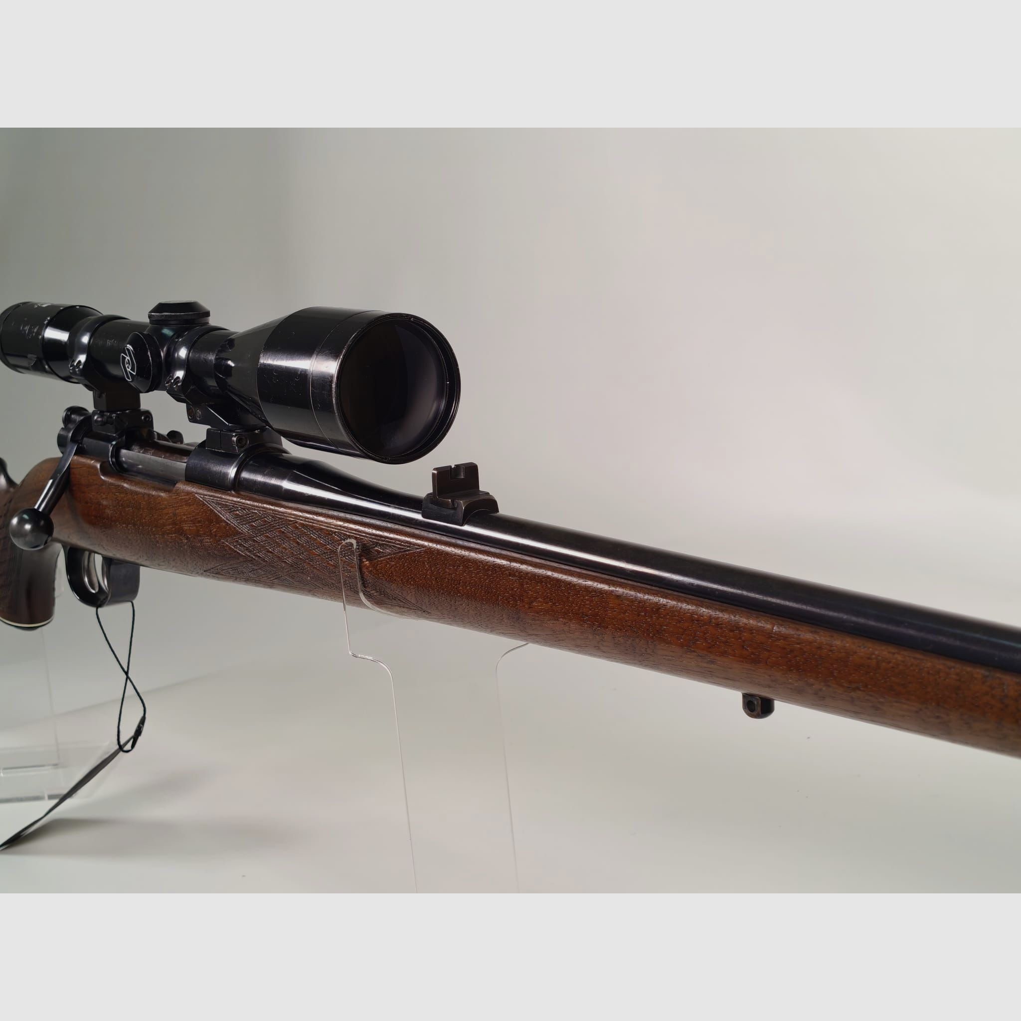 Mauser 98 Stutzen 7x64 inkl. Zeiss Diavari-ZA 2,5-10x52, Bild 5 von 7