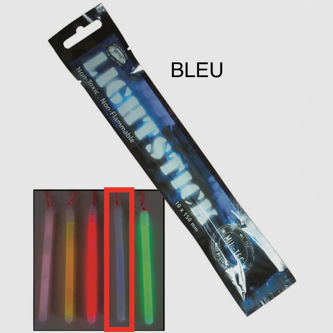 Cyalume (Leuchtstab) 15cm BLAU