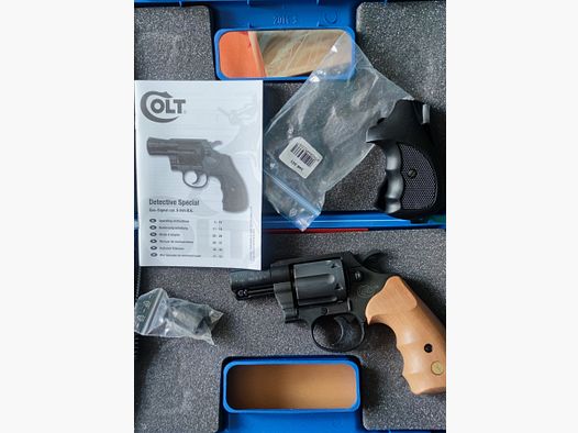 Colt detectice special brüniert 9 mm RK