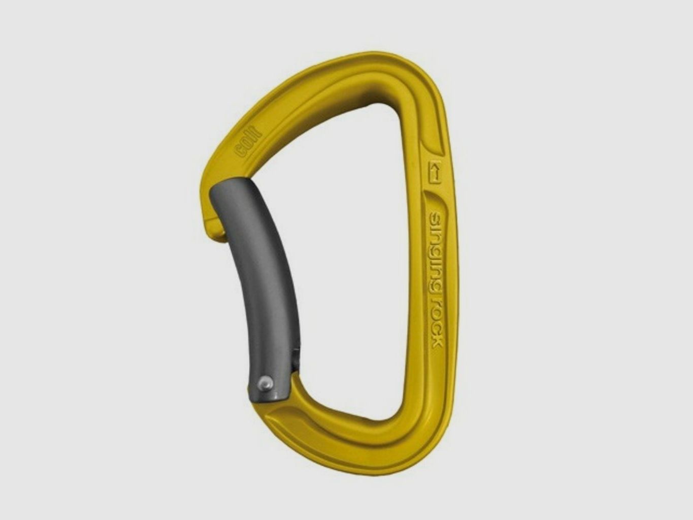 Bogenkarabiner Singing Rock Colt (Schwarz)