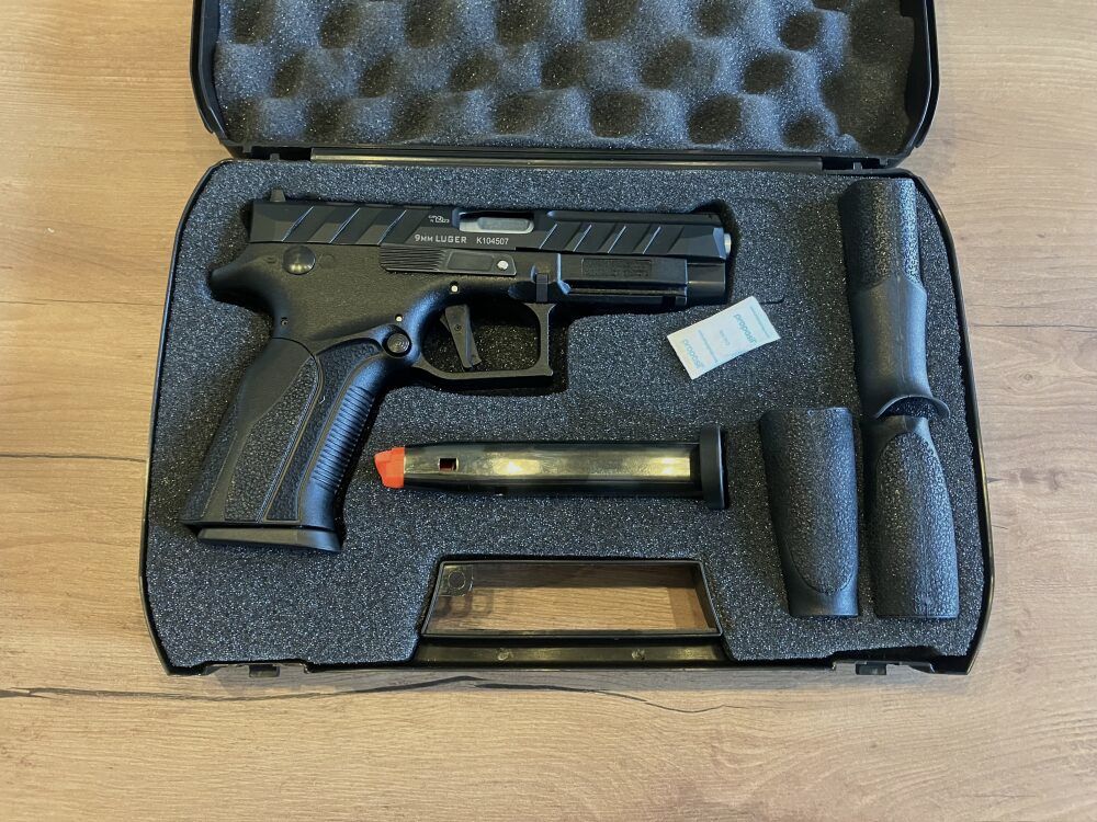 Grand Power Q100 MK23 NEU auf Lager, Drehlaufverschluss!! 9mmLuger inkl. MOS / OR
