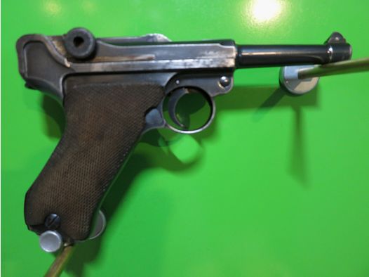 Deutsche Waffen- und Munitionsfabriken (DWM) 1939, Pistole 08 P08, 9 mm Luger, WaA 655 +Adler,  WW2     #67-