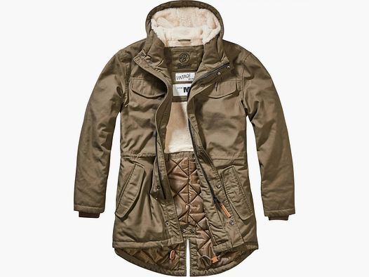 Brandit Brandit Parka Marsh Lake - Oliv / S Herren