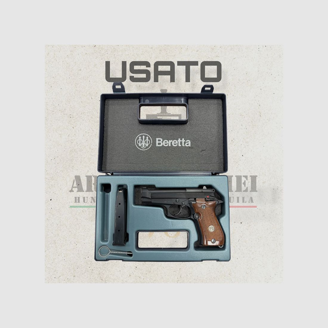 USATO – PISTOLA – BERETTA MOD. 81F cal. 7,65, immagine 3 di 3