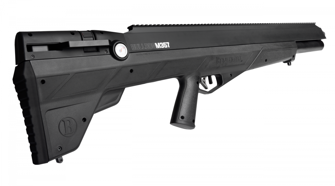 PCP-luchtbuks BENJAMIN BULLDOG M357 VALUE KIT – kal. 9 mm (.357)