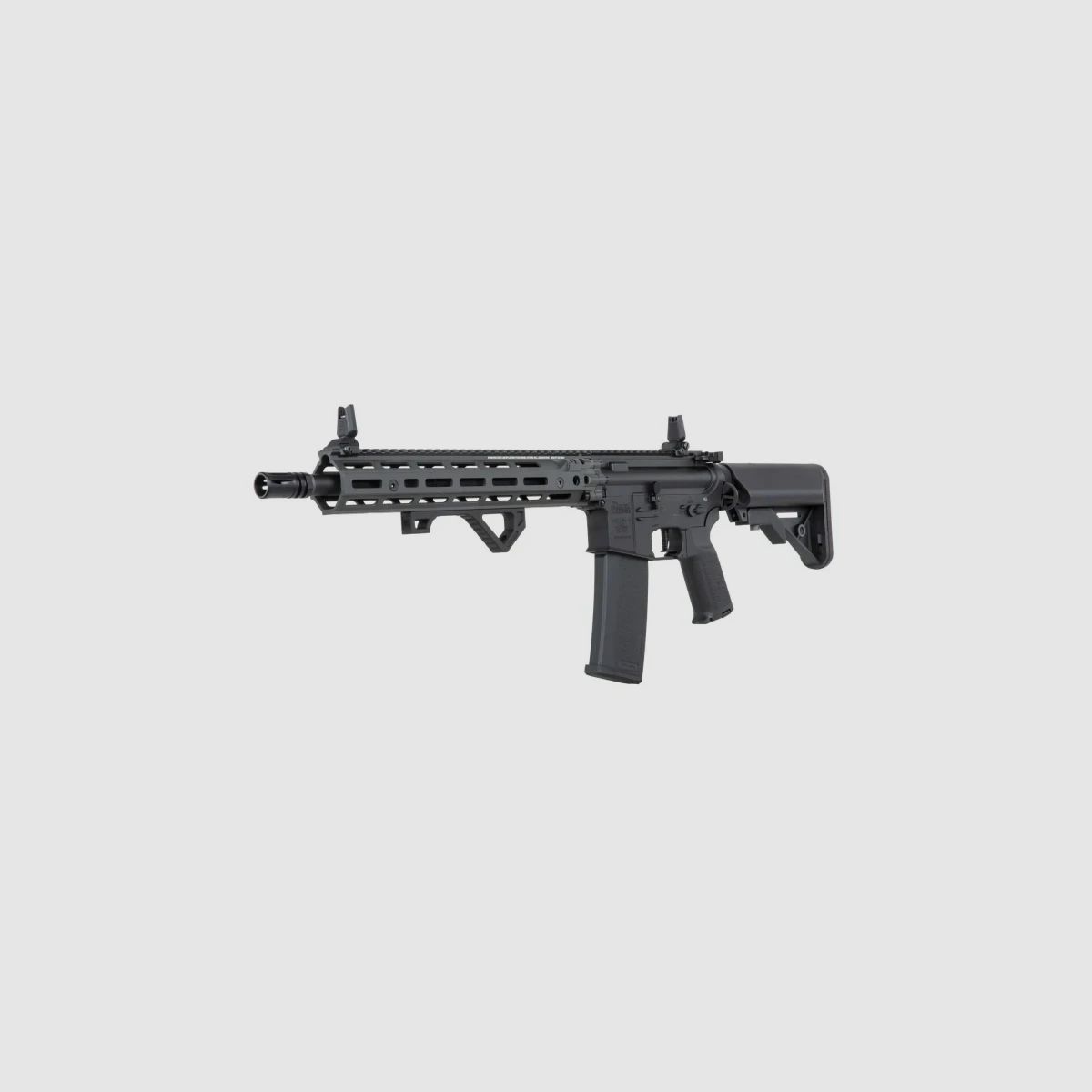 SA Daniel Defense® MK18 RIII M-LOK 14.5" (SA-P28 RIS III PRIME™ Aster II ETU BLDC™) Rifle Airsoft Libre a partir de 18 – Steel Grey -F-