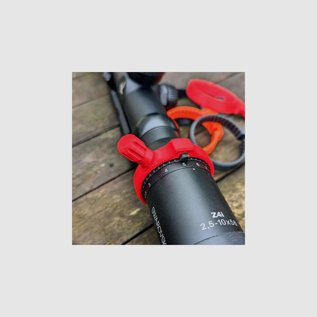 Per Swarovski Z4i: Leva di regolazione rapida per impostazione della magnificazione