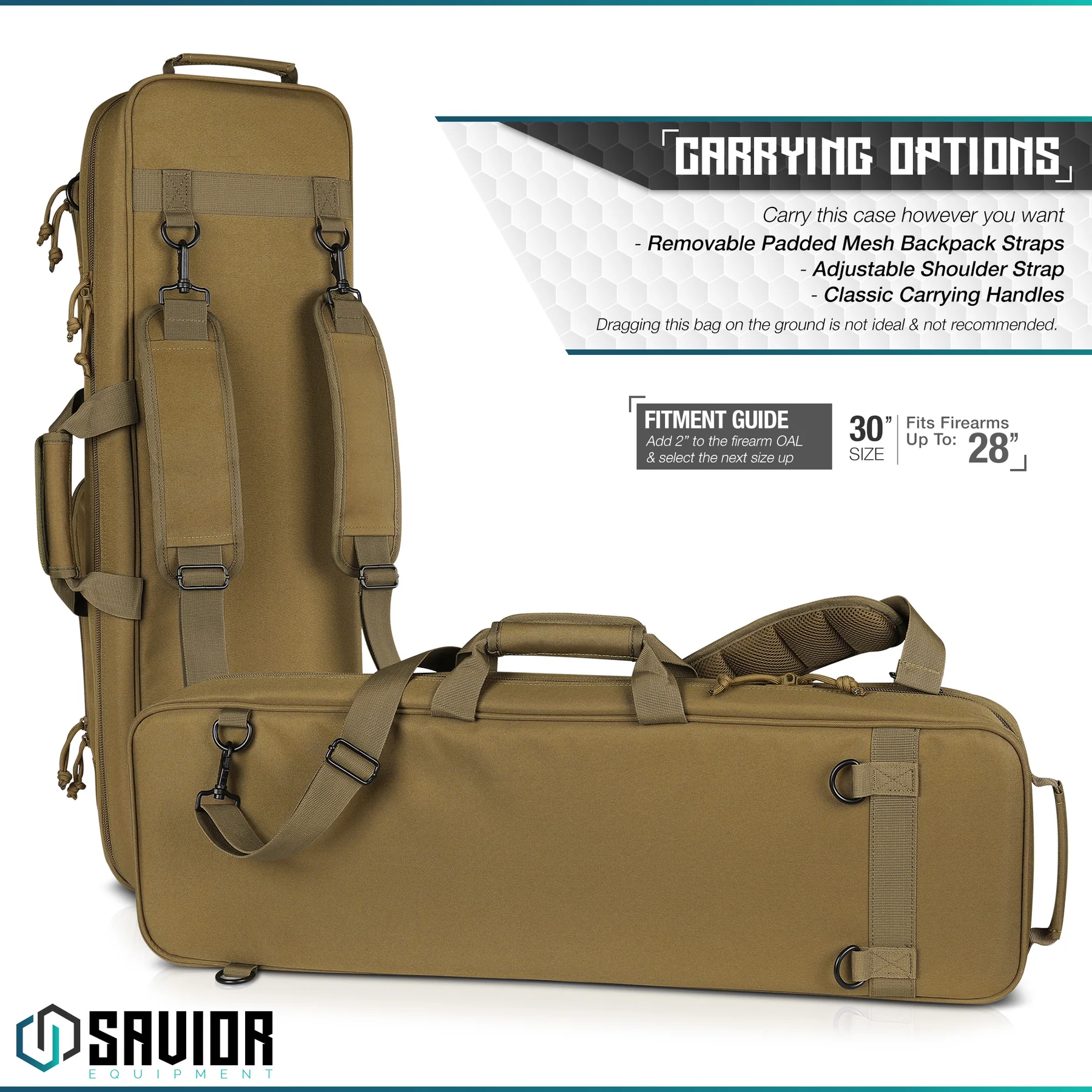 Urban Carbine Rifle Bag 30 Inch – FDE