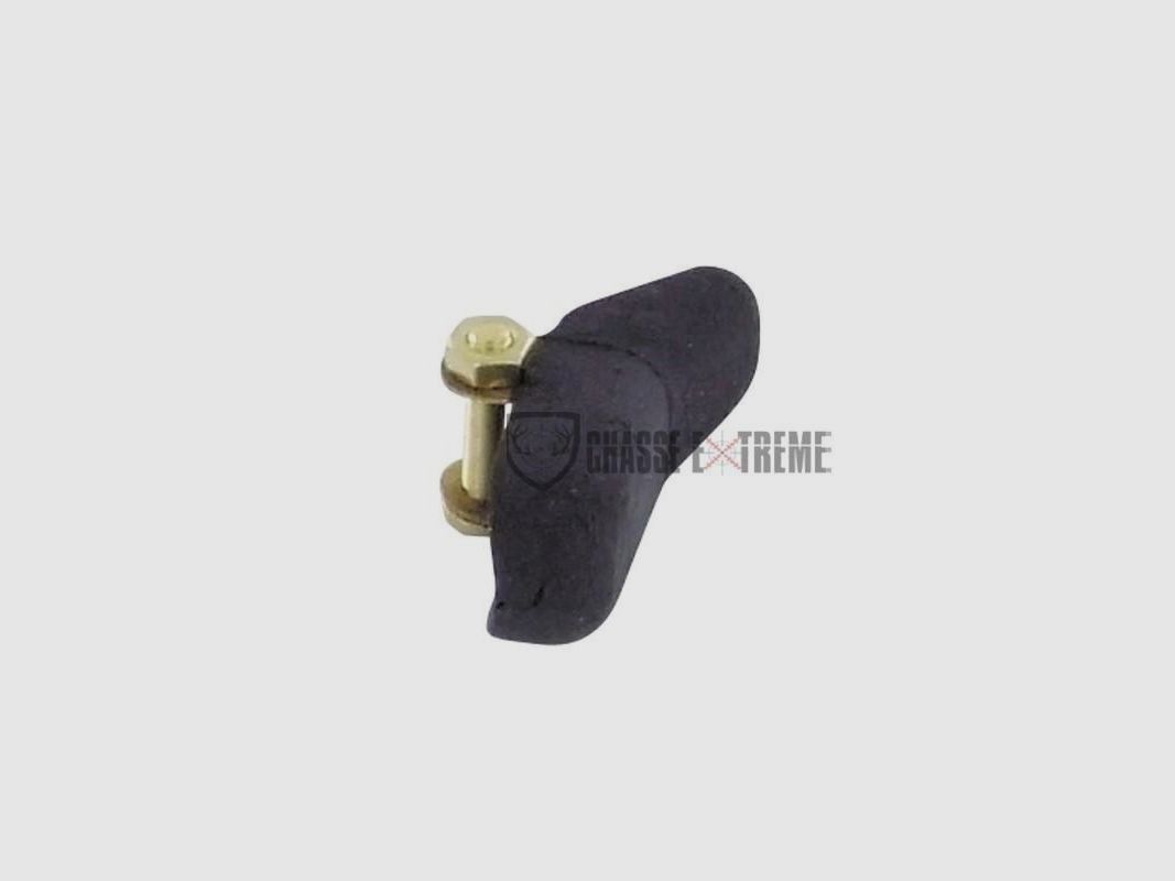 Fingerprotektor Schwarz mit Schraube