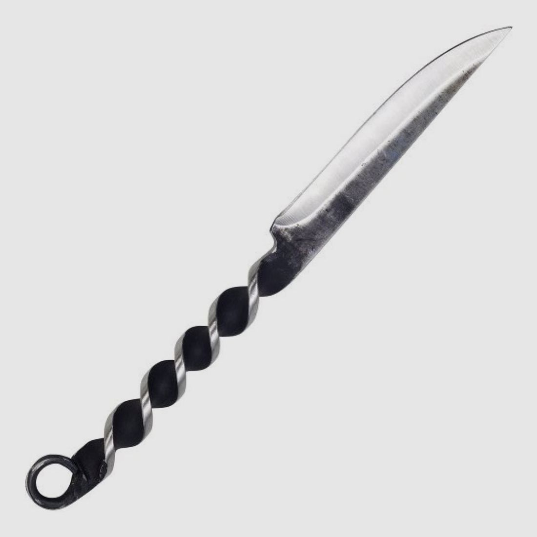 Coltello medievale con fodero in pelle