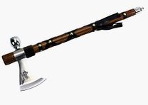 Tomahawk mit funktionstüchtiger Friedenspfeife