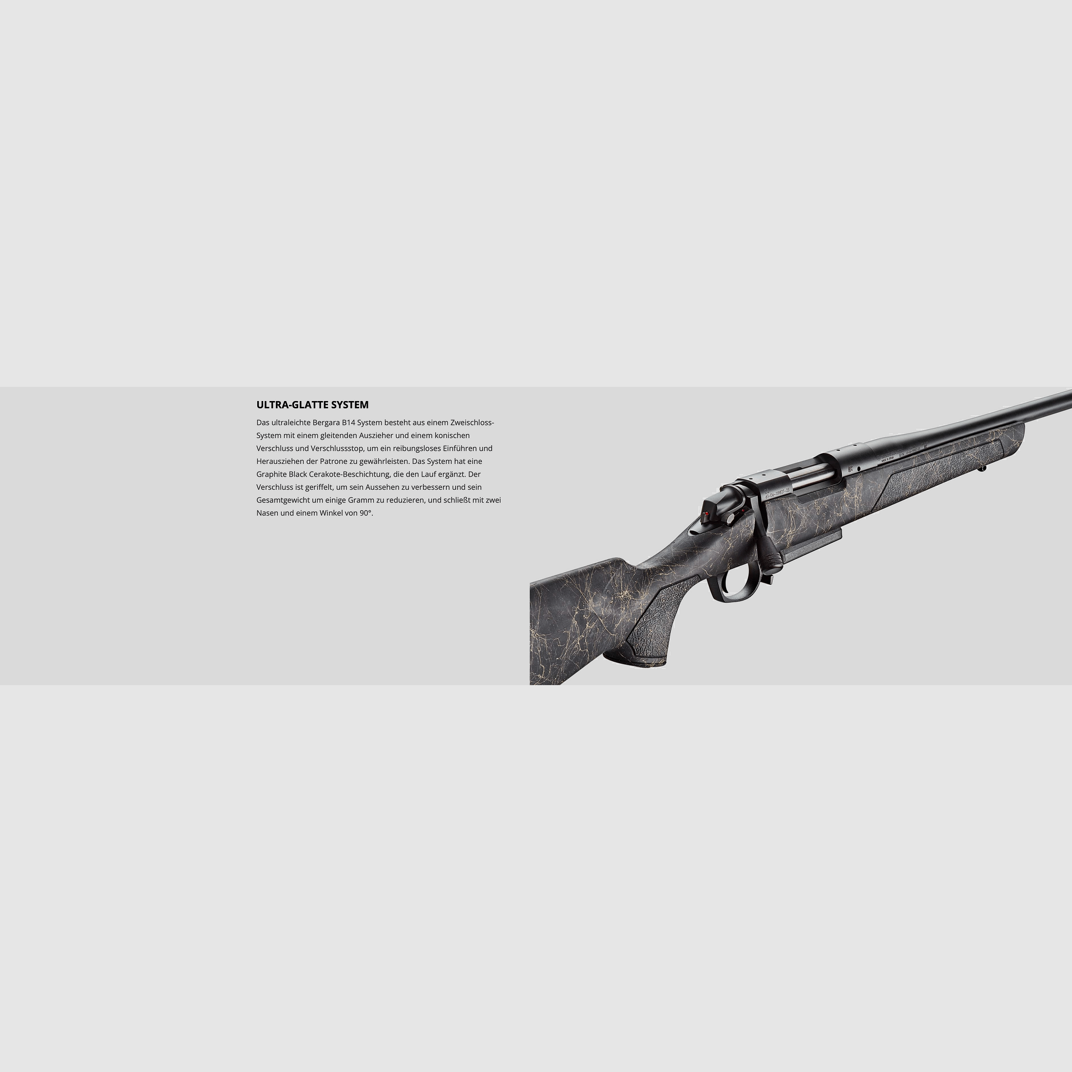 Bergara B14 Stoke .308 Win. 5/8-24 UNEF Lauflänge 20''Drall 1:10'' Repetierbüchse