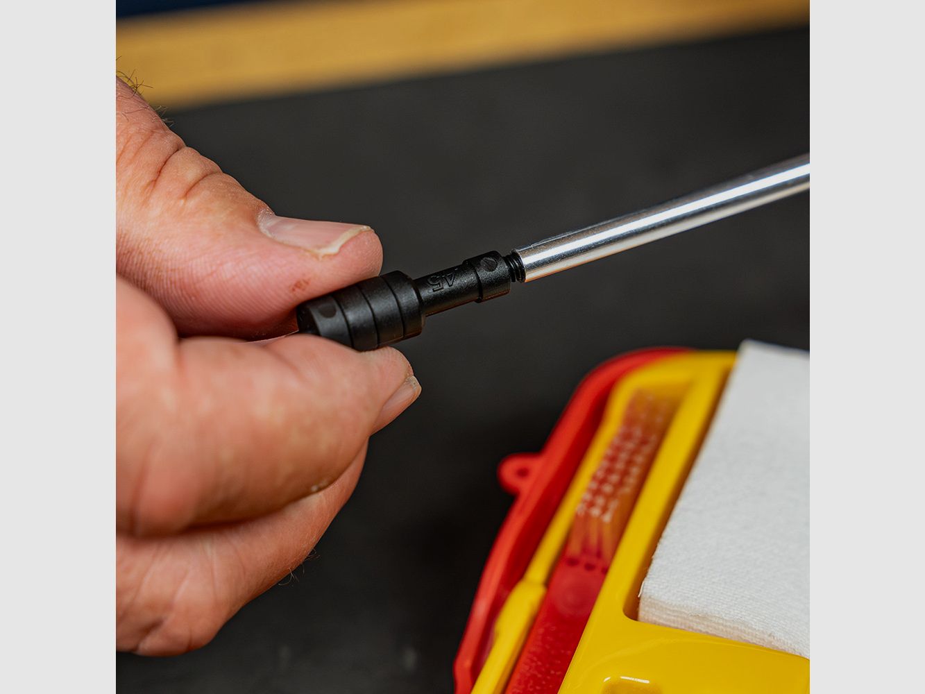 Shooter's Choice .45 cal Gun Cleaning Kit incl. FP-10 Lubricant Elite CLP (8-32) (SHF-SRK-45)