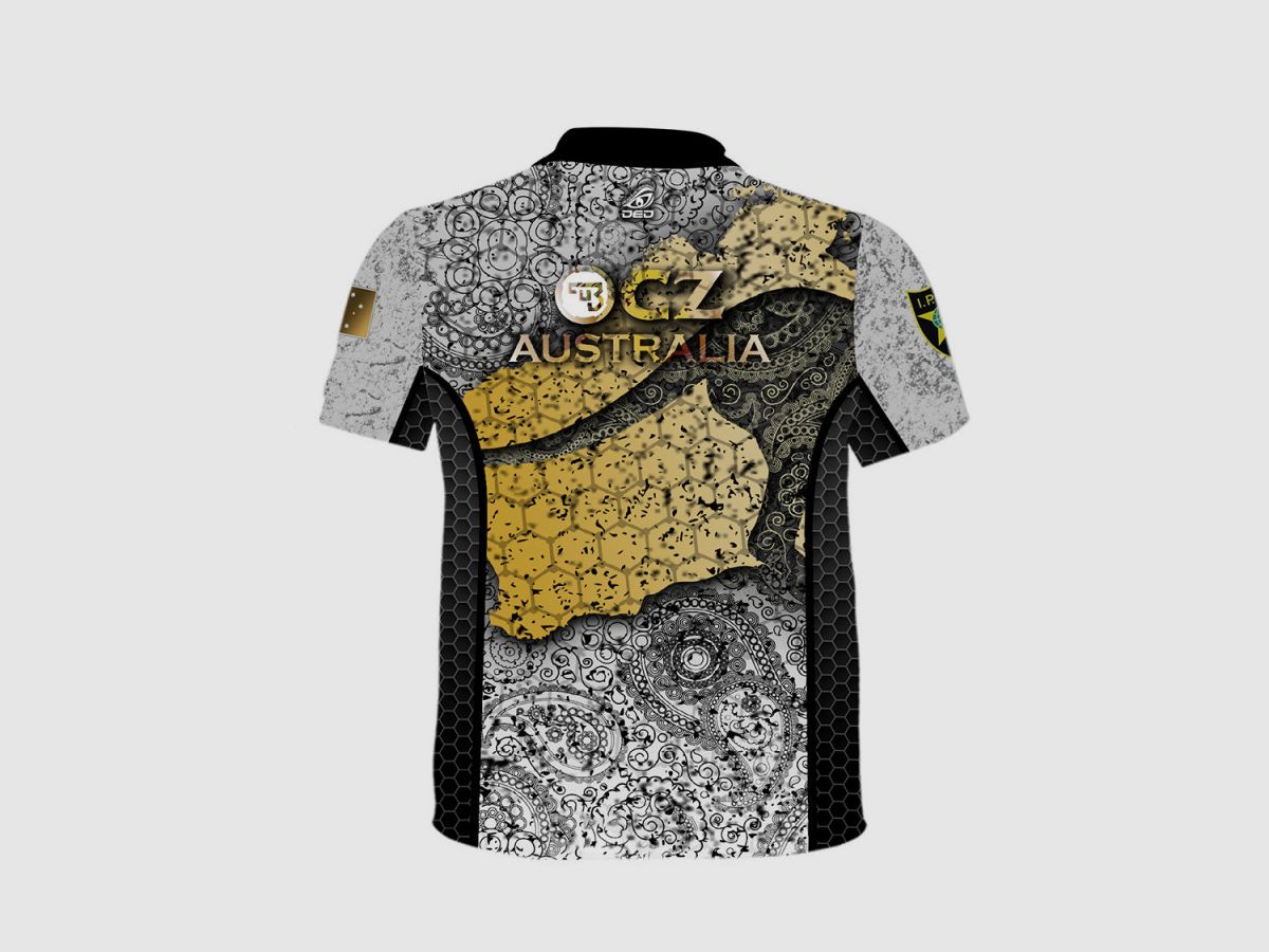 DED CZ Australia Wettbewerb T-Shirt, Größe: M, Benutzerdefinierter Name: Mit Benutzerdefiniertem Namen, Bekleidungsart: Damen, Bild 2 von 3