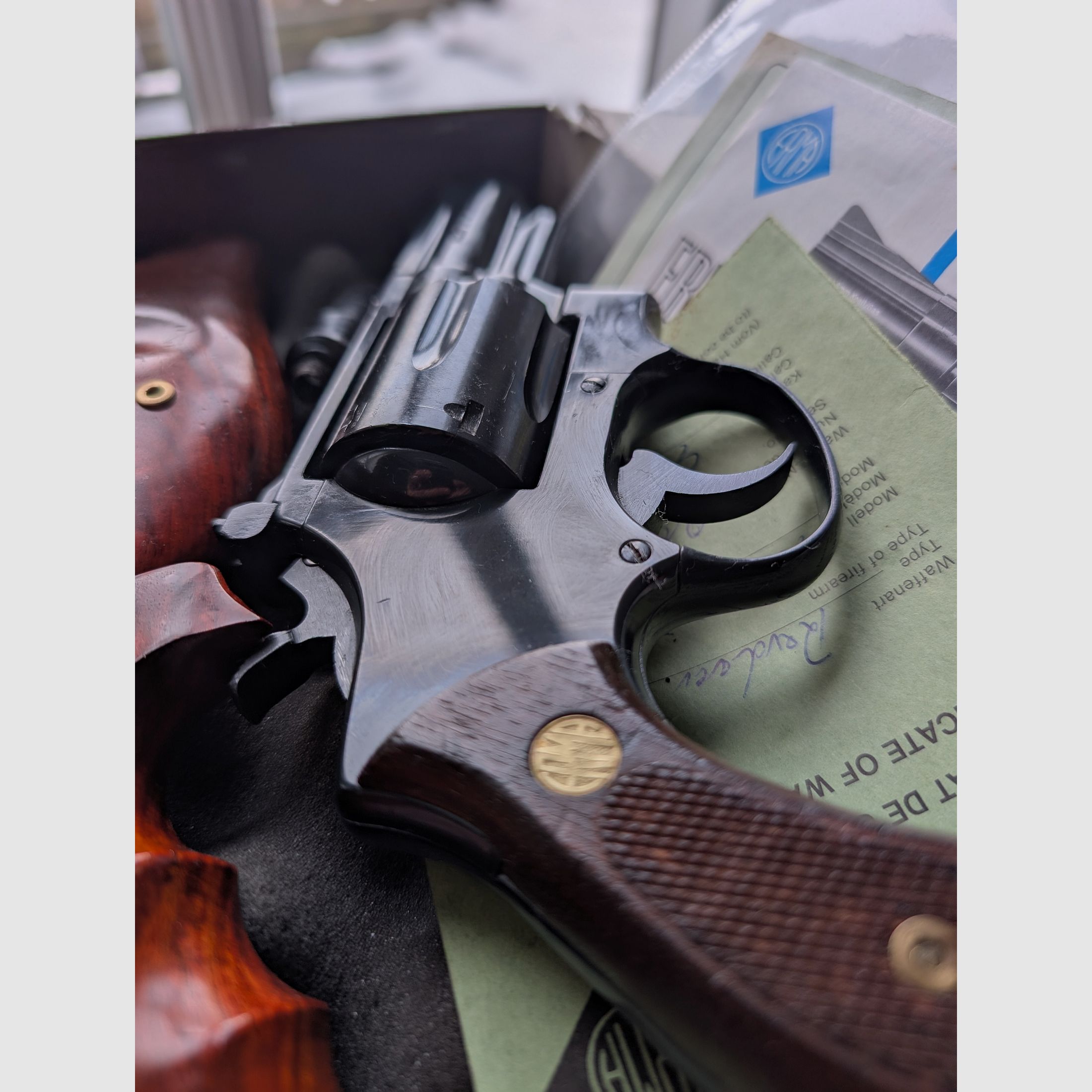 Erma EGR 77 9 mm RK PTB 233 revolver d'alarme