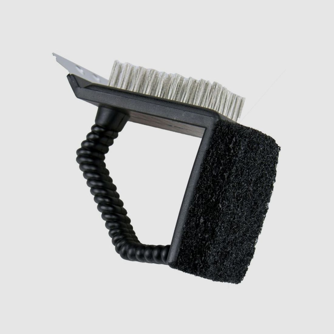 Grillfürst 3in1 Handbürste mit Kratzer und Schwamm