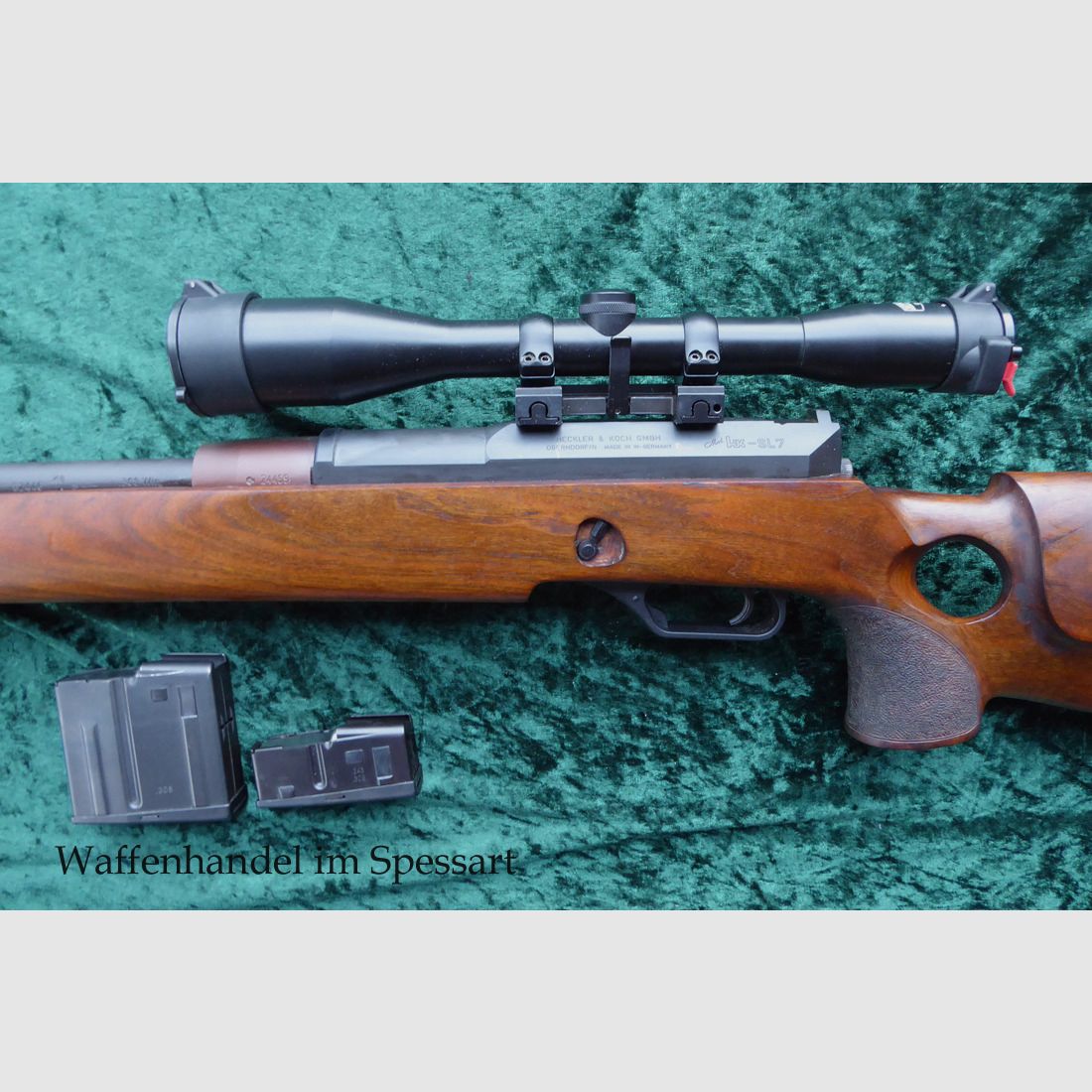 Heckler & Koch SL7 Matchumbau, fusil de sniper de Jarzombeck.