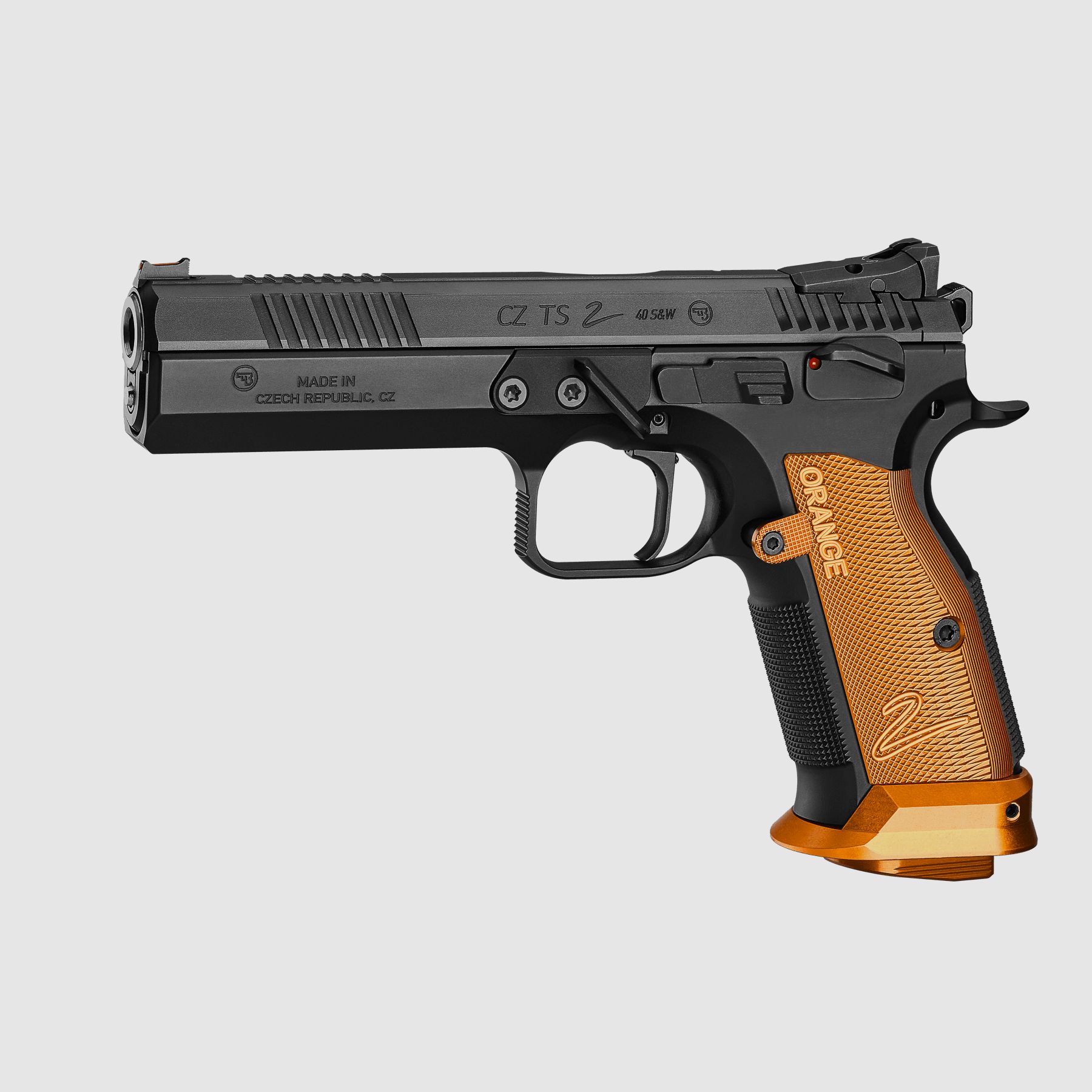 CZ TS 2 Orange / 9mmLuger / SA uniquement / 500 coups