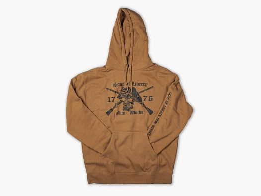 Pull Over Midnight Hoodie Unisex (Braun) Sons Of Liberty