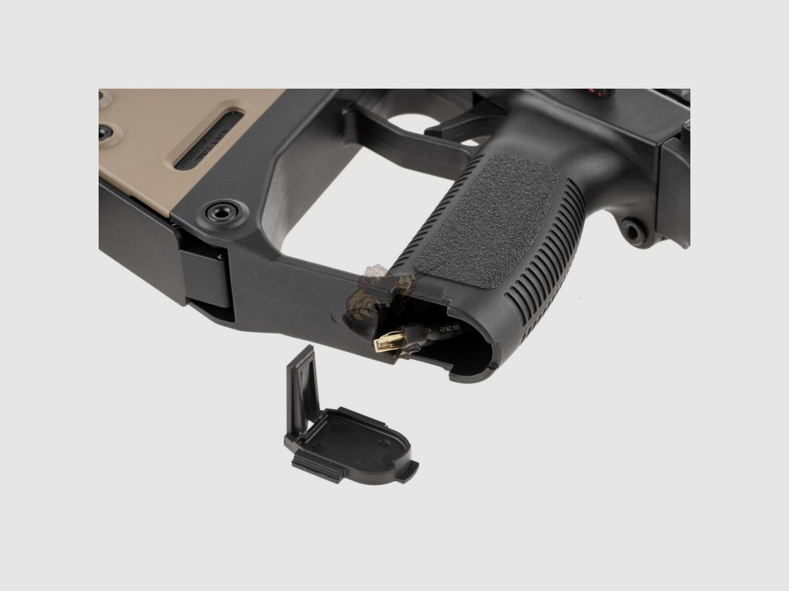 Kriss Vector V2 Airsoft en Duet Tone Noir / Tan - max. 0,5 Joule (Krytac)