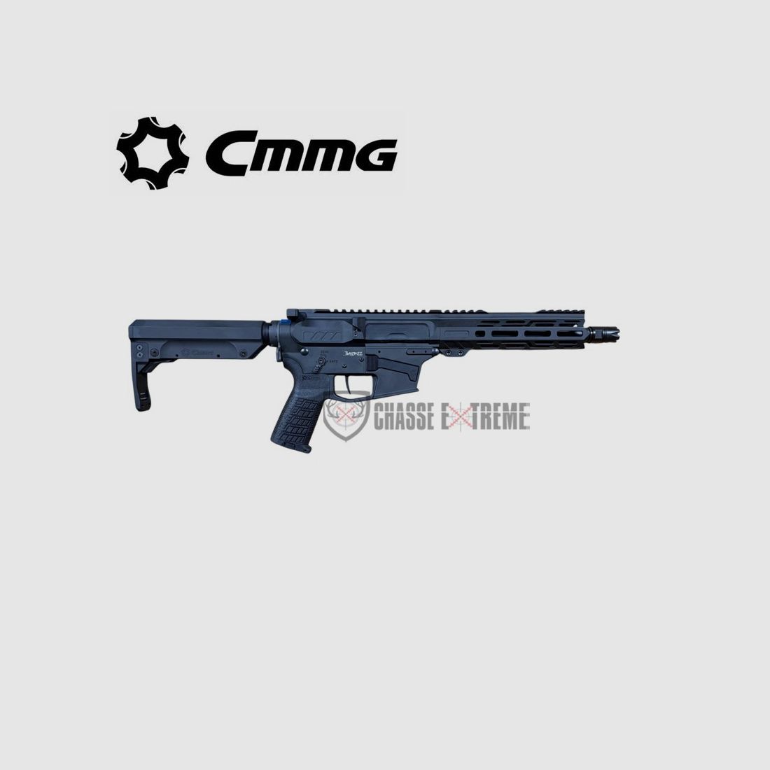Carabine CMMG Banshee Mk57 8" Cal 5.7X28mm Armor Black, image 1 sur 2