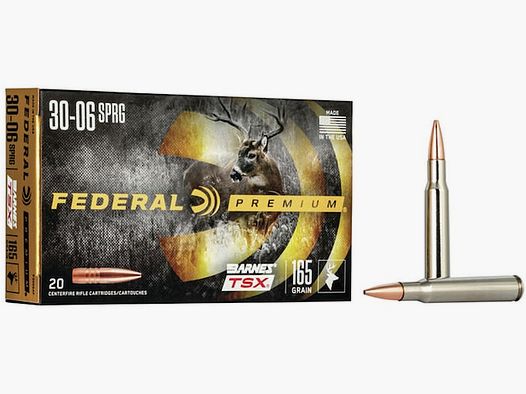 Federal Premium Barnes TSX .30-06 Sprg. 165GR HP 20 nabojów