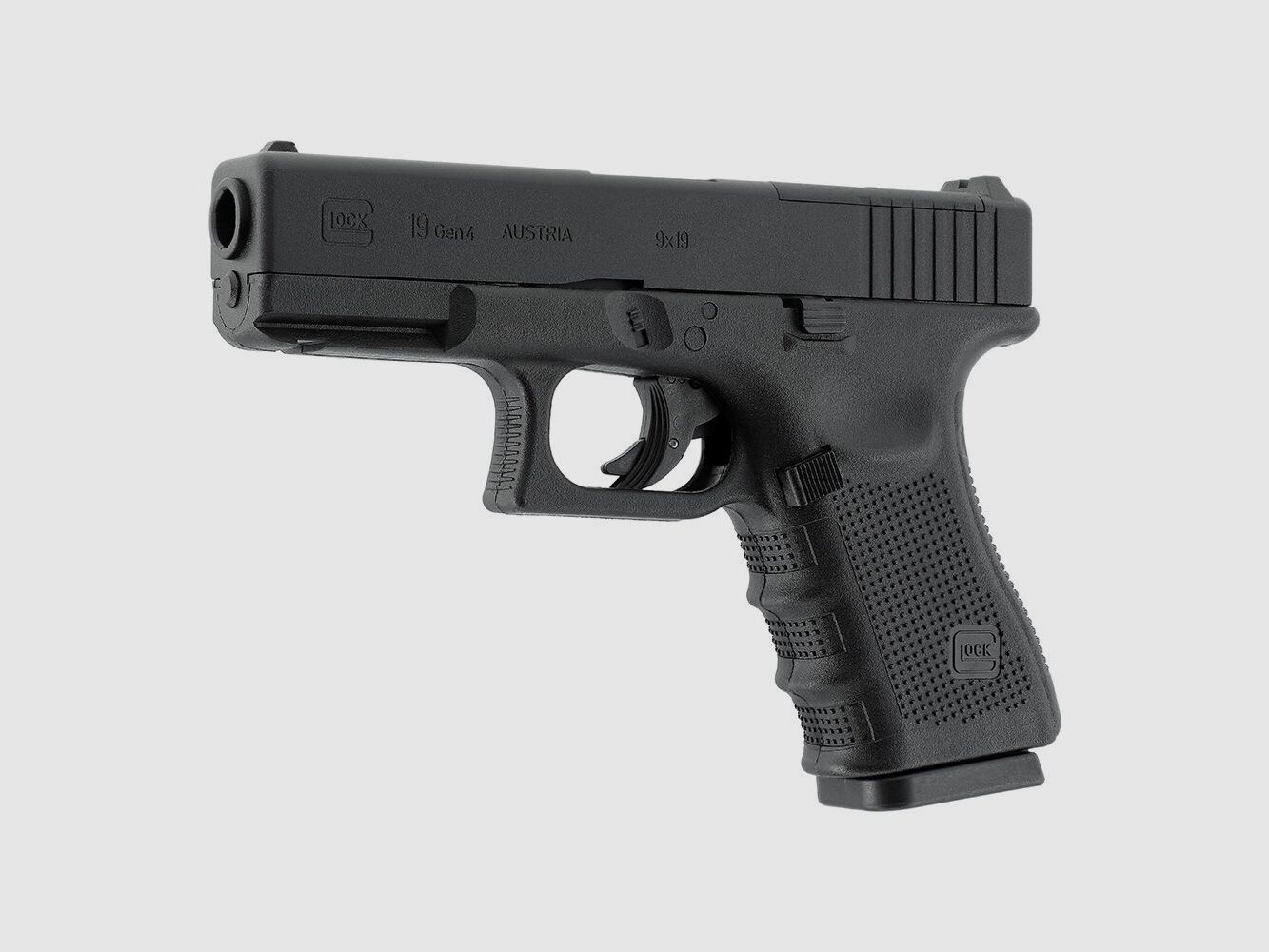 Glock 19 Gen4 MOS Airsoft Co2 Pistole NBB 6mm BB Schwarz