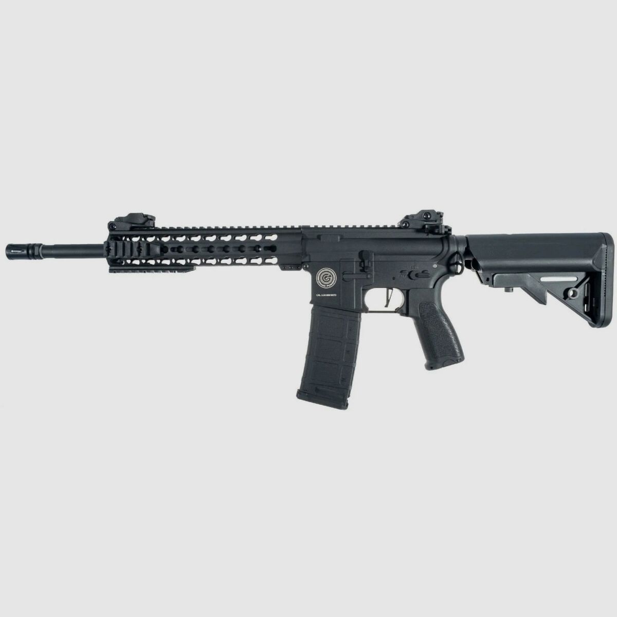 Grand Power KeyMod 10 pulgadas CHARLIE en negro - rifle de airsoft HPA libre a partir de 18 años | Delta Armory