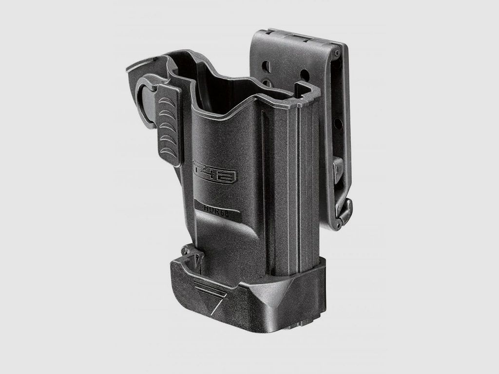 Schnellziehholster Paddel Holster GĂĽrtelholster fĂĽr CO2 Markierer Home Defense Revolver Umarex T4E HDR 68 Kaliber .68