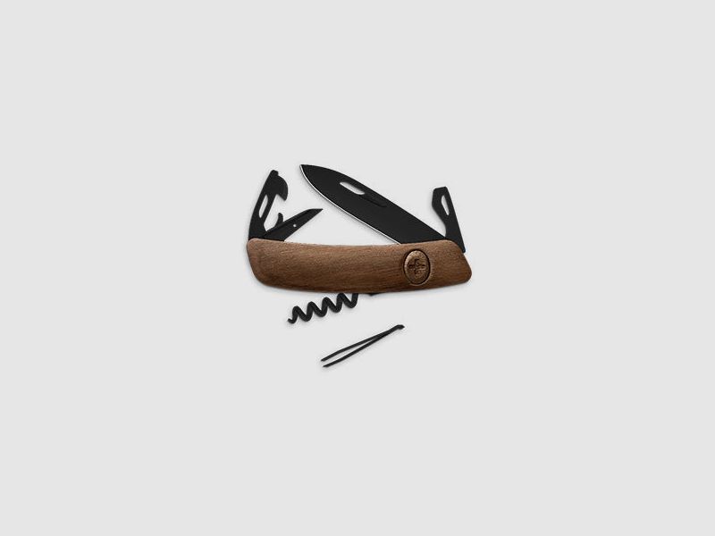 Couteau Swiza D03 Allmat Allblack, image 1 sur 2