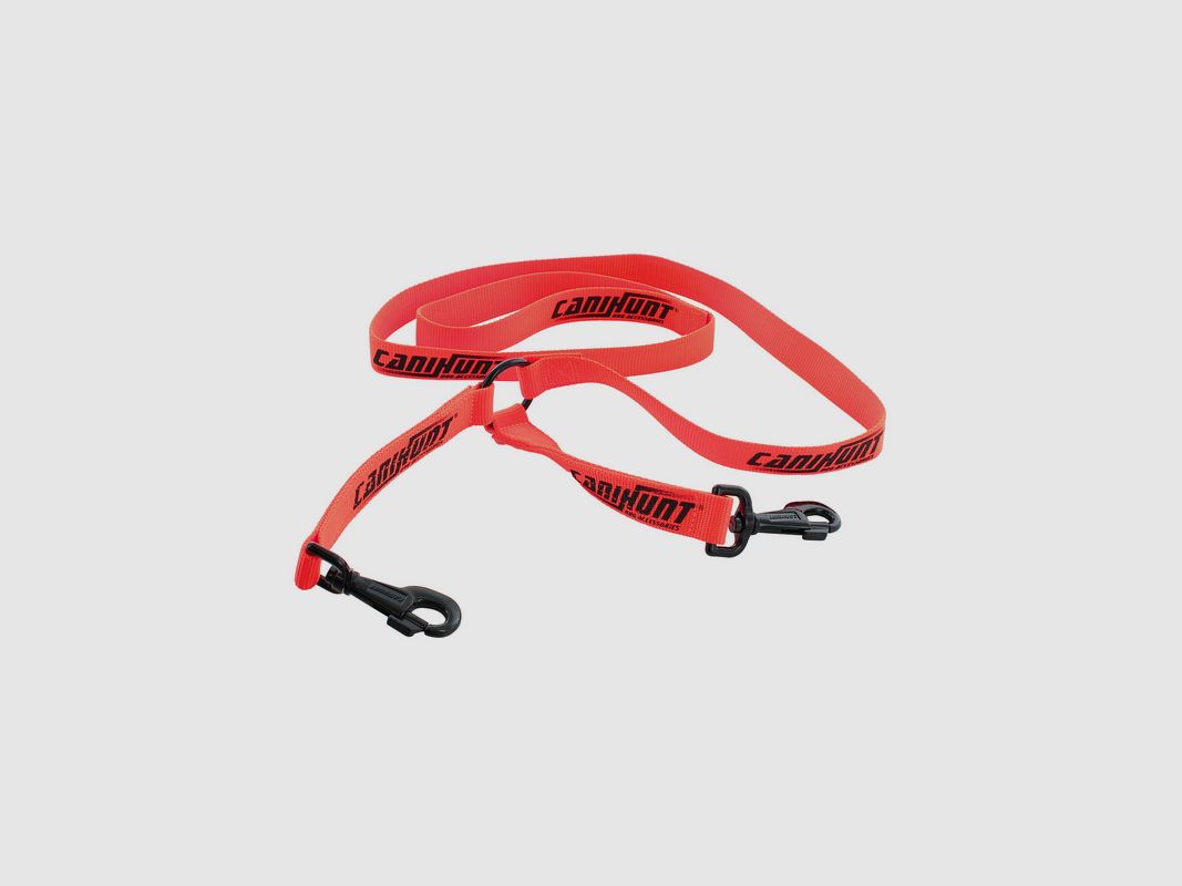 Doppel-Leine FIRST HUNTER orange 150cm Doppel-Leine FIRST HUNTER orange 150cm