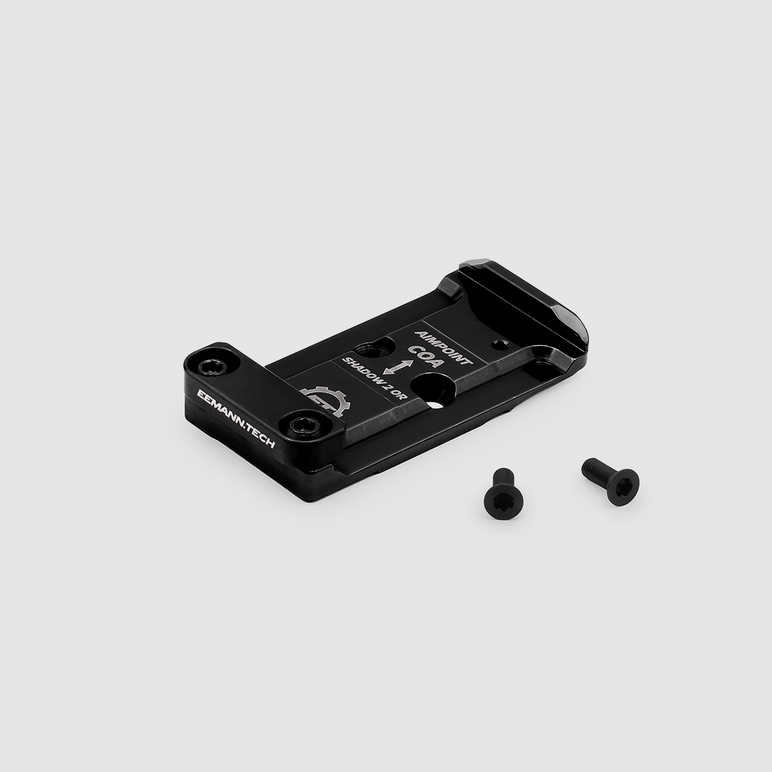 Eemann Tech CZ SHADOW 2 O Plate Mount for Aimpoint COA, image 1 of 3