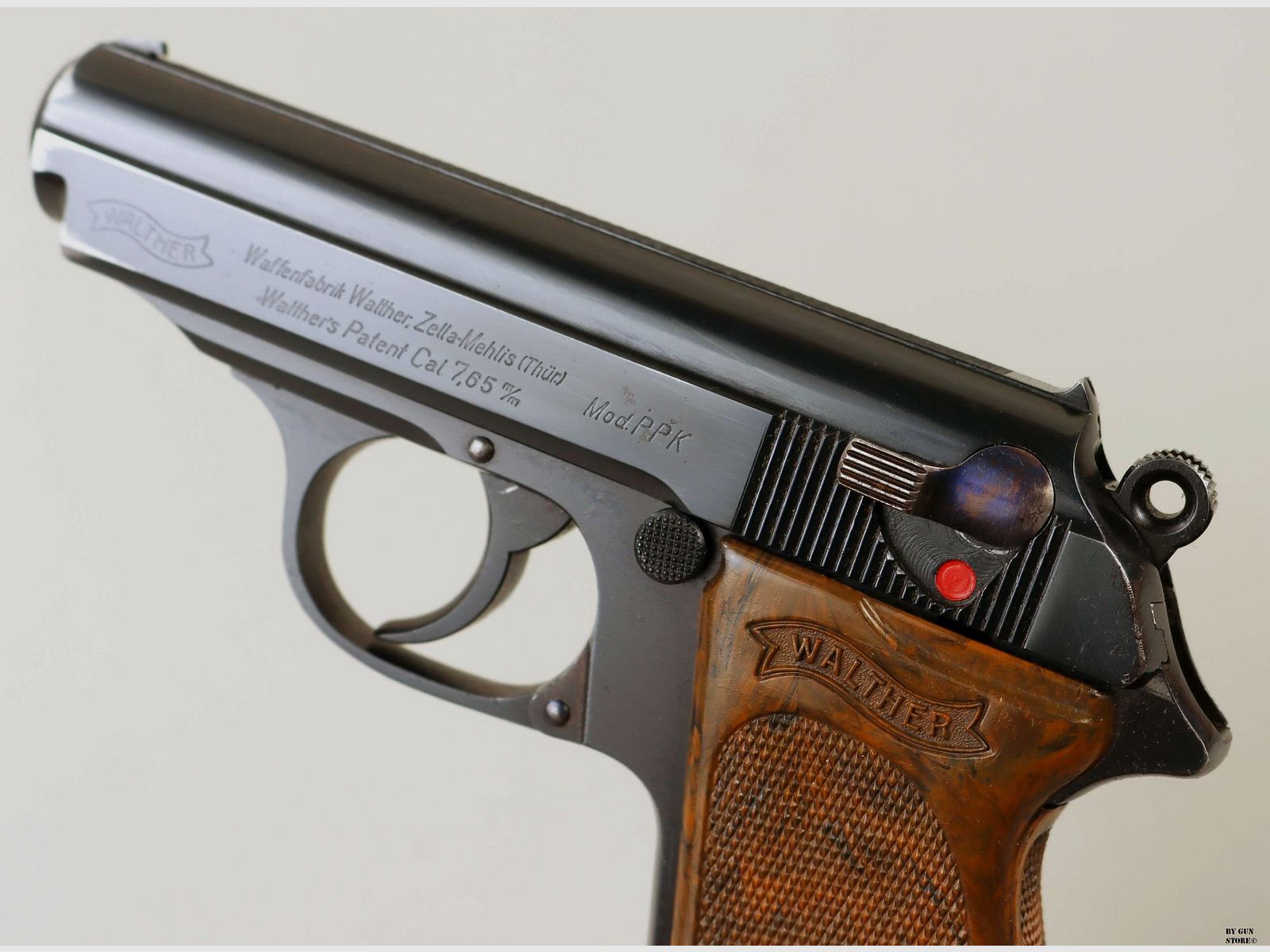 Pistola Walther mod. PPK cal. 7,65 mm “Röhrmoos” matr. 191519K, immagine 6 di 8