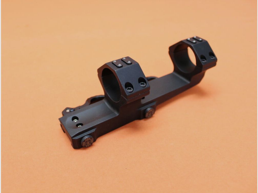 Recknagel Era-Tac QD Blockmontage 34mm (T4034-0020) mit Hebel, 3" verlängert, BH=20mm für Picatinnyprofil