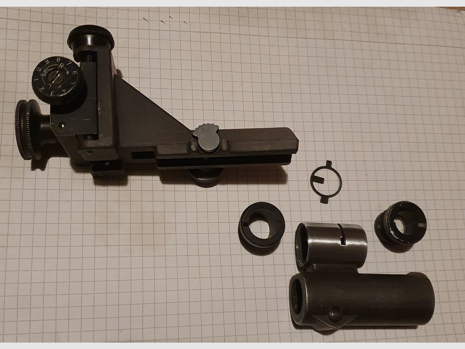 Feinwerkbau 300 s y otros dioptrios Kimme Korn compl.