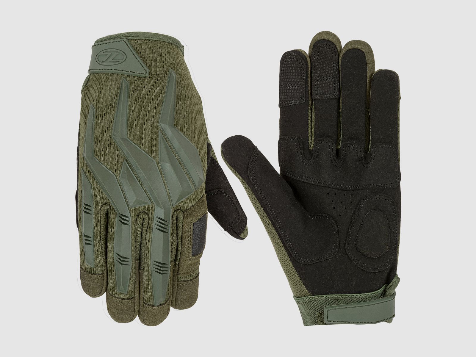 Gants Highlander Raptor - Vert Olive, image 6 sur 11