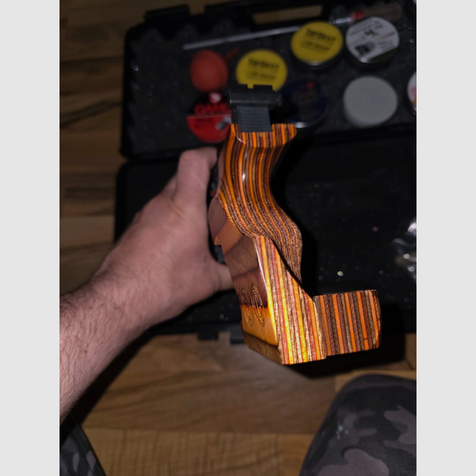 Twinmaster Traine mit Holz Schaft 4,5mm und viel Zubehör  VB Preis 