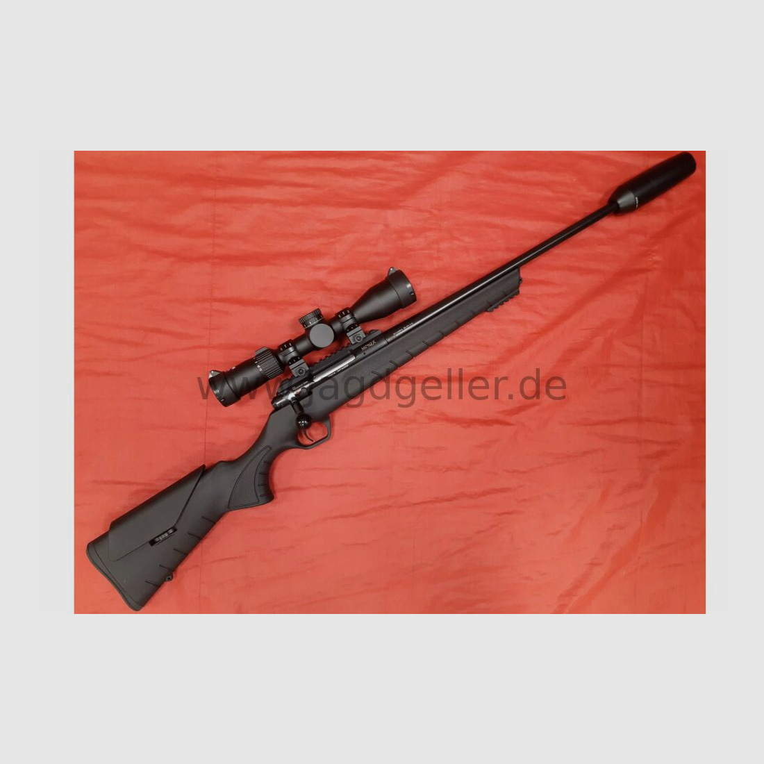 Repetierer SILAH MONZA 308 Win. mit AKAH 2-12x44 LA und F&D-Schalldämpfer .308Win