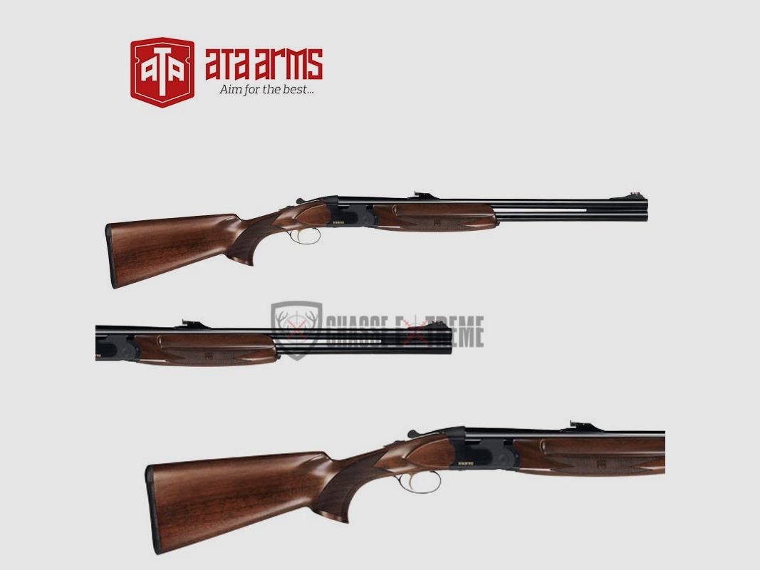 Bockdoppelflinte ATA SP BLACK Slug Ergal 61cm Kal. 12/76