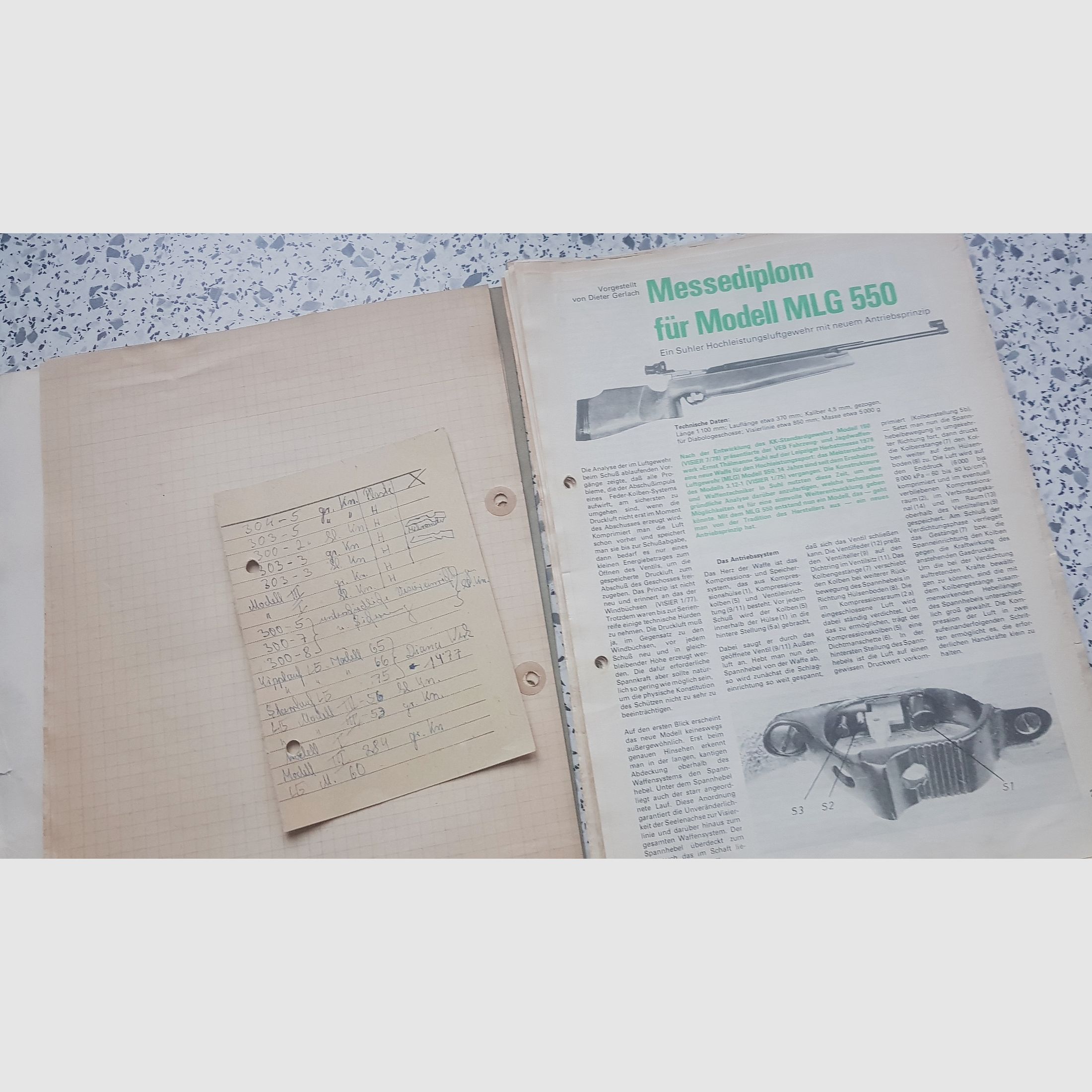 Look ;-) Various collected documents from newspapers etc. a lot about Haenel models with rare documents
