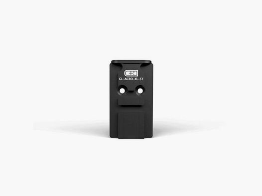 C&H V4 MIL/LEO Adapter Aimpoint ACRO / C&H DUTY / DUTY-XL Fits GLOCK MOS (STEEL)