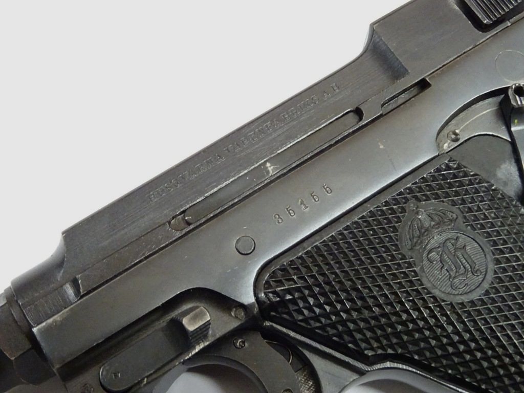 Husqvarna m/40 Pistole cal. 9x19mm, Bild 8 von 9